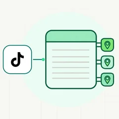 Costul total al reclamelor TikTok împărțit între media, producție, administrare și măsurare