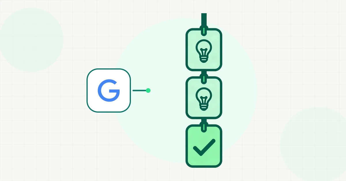 Checklist SEO on-page reprezentat printr-o pagină, o lupă, o bifă, o ierarhie și o legătură internă